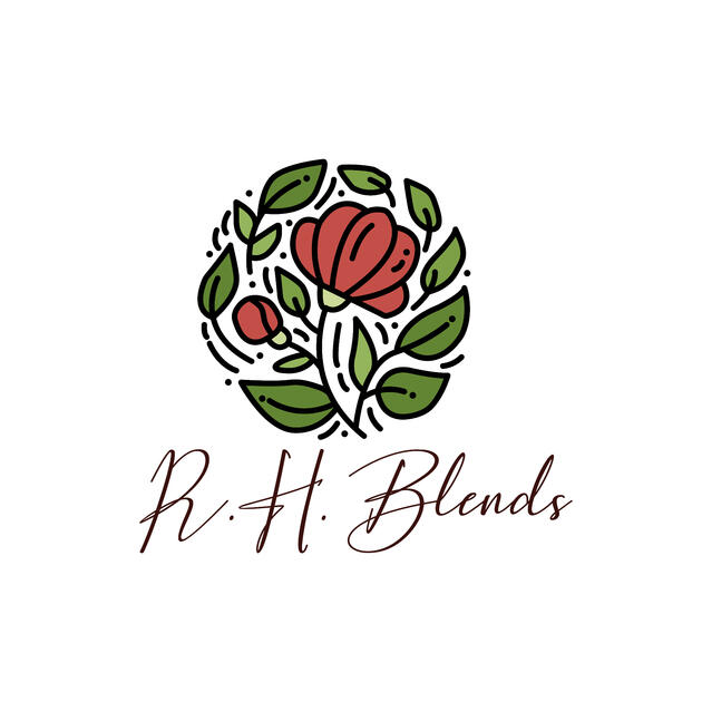 R.H.Blends Haircare logo