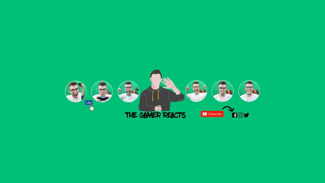 The Gamer Reacts YouTube Banner