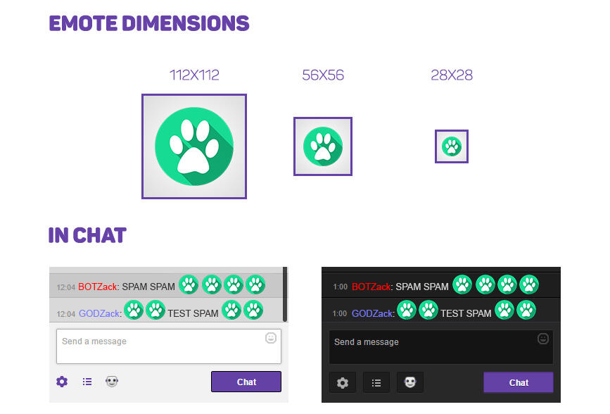 Green Paw Emote