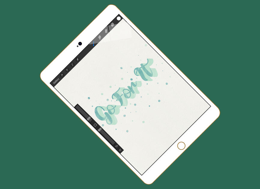 Typography print: part of a Typography and Braille Book Project